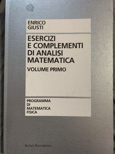 Esercizi E Complementi Di Analisi Matematica. Volume Primo