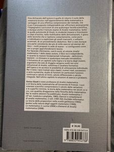 Esercizi E Complementi Di Analisi Matematica. Volume Primo