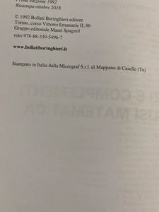 Esercizi E Complementi Di Analisi Matematica. Volume Secondo