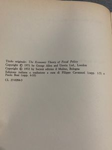 Teoria economica della politica fiscale