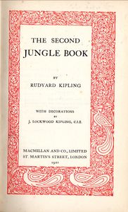 The Second Jungle Book