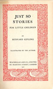 Just So Stories