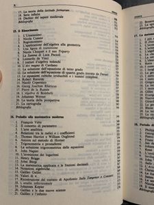 Storia Della Matematica