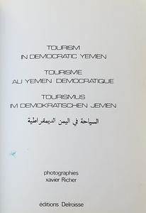 Tourism in Democratic Yemen