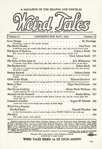 Weird Tales, Vol. 27, No. 5