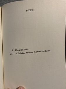 Il grande sonno