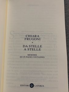 Da stelle a stelle. Memorie di un paese contadino