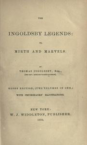 The Ingoldsby Legends; or, Mirth and Marvels