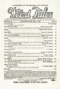 Weird Tales, Vol. 28, No. 1