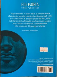 Filosofia - Storia Parole Temi - Vol. 09 - Dai pensatori ebraici al post-strutturalismo