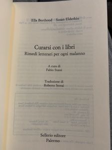 Curarsi con i libri. Rimedi letterari per ogni malanno