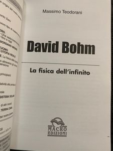 Bohm. La fisica dell'infinito