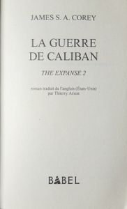 La guerre de Caliban