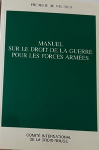 Manuel sur le droit de la guerre pour les forces armées
