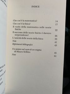 L'irragionevole efficacia della matematica nelle scienze naturali