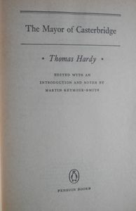 The Mayor of Casterbridge