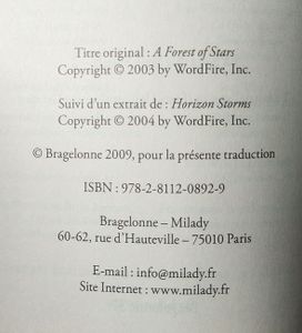 Une forêt d'étoile