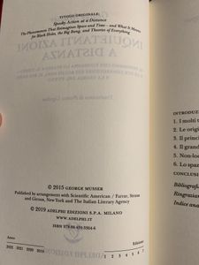 Inquietanti azioni a distanza