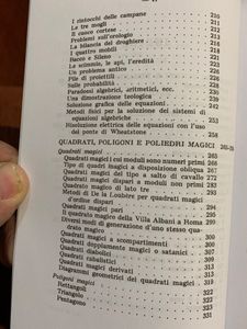 Matematica dilettevole e curiosa