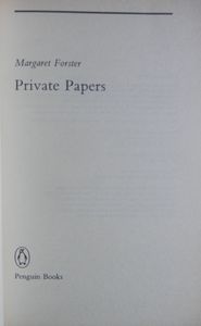 Private Papers