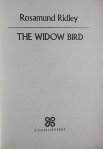 The Widow Bird