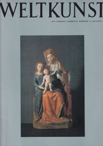 Weltkunst 44. Jahrgang - Nummer 20 / 15. Oktober 1974