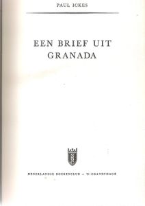 Een Brief Uit Granada