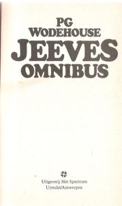 Jeeves  Omnibus