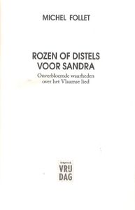 Rozen Of Distels Voor Sandra