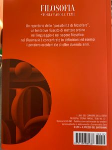 Filosofia - Storia Parole Temi - Vol.12 - Dizionario DIO - IND
