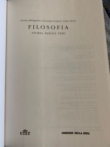 Filosofia - Storia Parole Temi - Vol.14 - Dizionario QAB - ZUI