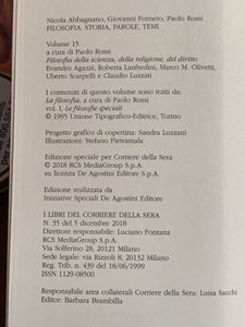 Filosofia - Storia Parole Temi - Vol.15 - Filosofia della scienza, della religione, del diritto