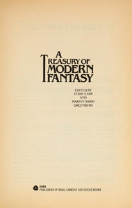 A Treasury of Modern Fantasy