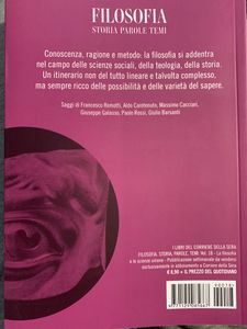 Filosofia - Storia Parole Temi - Vol. 18 - La filosofia e le scienze umane