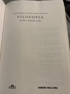 Filosofia - Storia Parole Temi - Vol. 19 - Metafisica, teoria della conoscenza, logica