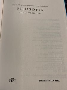 Filosofia - Storia Parole Temi - Vol. 20 - Etica ed estetica