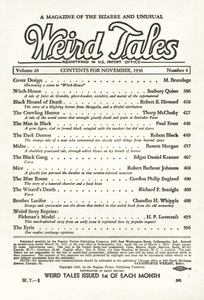 Weird Tales, Vol. 28, No. 4