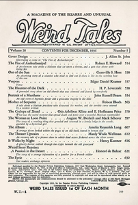 Weird Tales, Vol. 28, No. 5