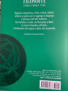 Filosofia. Storia Parole Temi - Vol. 04 - Il pensiero moderno da Cartesio a Kant