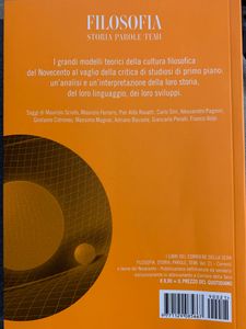 Filosofia - Storia Parole Temi - Vol. 21 - Correnti e teorie del novecento