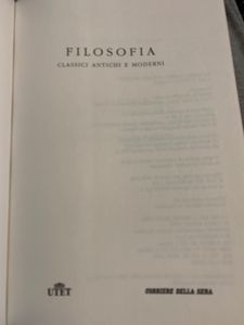 Filosofia. Classici Antichi e Moderni - Vol. 24 - Aristotele. Etica nicomachea