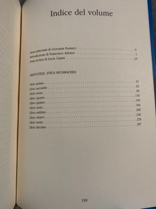 Filosofia. Classici Antichi e Moderni - Vol. 24 - Aristotele. Etica nicomachea
