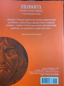Filosofia. Classici Antichi e Moderni - Vol. 27 - Cartesio. I principi della filosofia