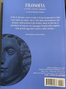 Filosofia. Classici Antichi e Moderni - Vol. 28 - Spinoza. Etica