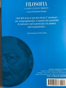 Filosofia. Classici Antichi e Moderni - Vol. 31 - Heidegger. Essere e tempo