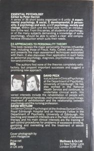 Approaches to Personality Theory
