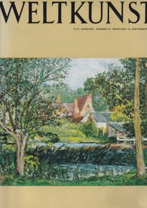Weltkunst 43. Jahrgang - Nummer 18 / 15. September 1973