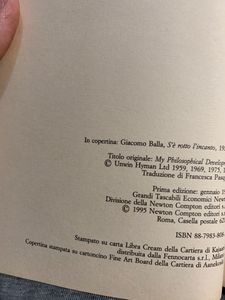La mia filosofia