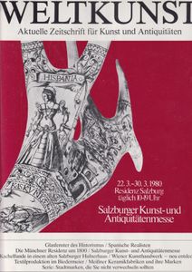 Weltkunst 50. Jahrgang - Nummer 6 / 15. März 1980