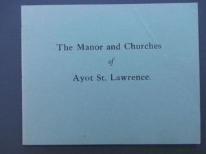 The Manor And Churches of Ayot St. Lawrence